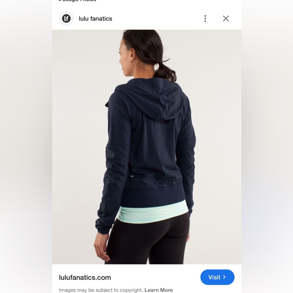 lululemon athletica Navy Utility Jacket